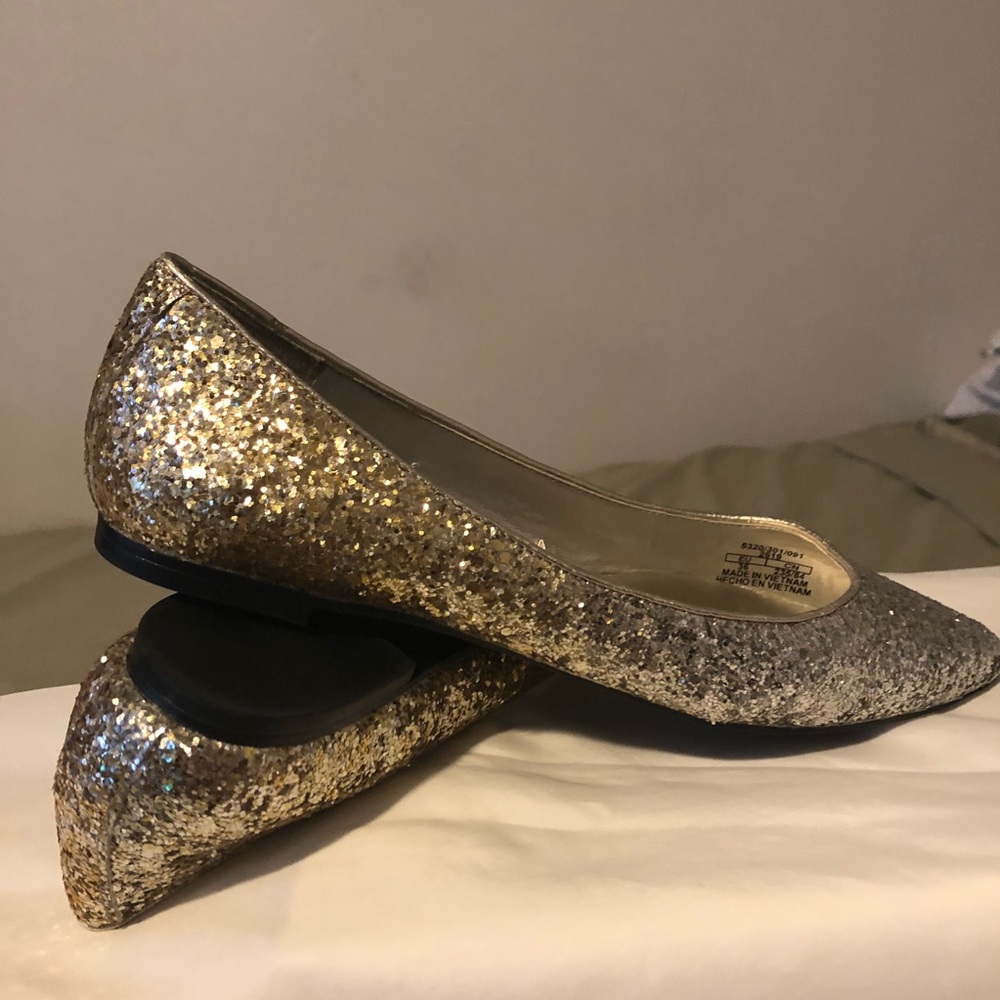 Zara glitter shoes